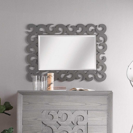 Specchiera gioia traforata con cornice elegante