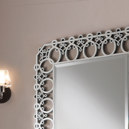 Specchio moderno con nodi