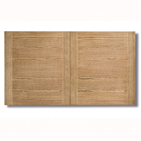 Dettaglio piano in legno del Tavolo in frassino allungabile