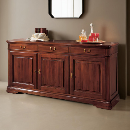 Credenza 3 porte 3 cassetti