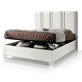 Letto imbottito in stile classico contemporaneo