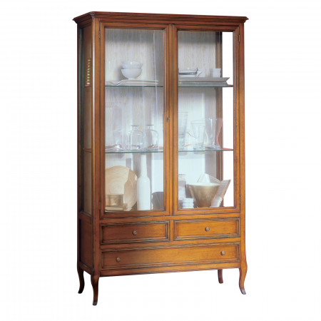 Credenza sala da pranzo classica con dettagli in legno toulipier
