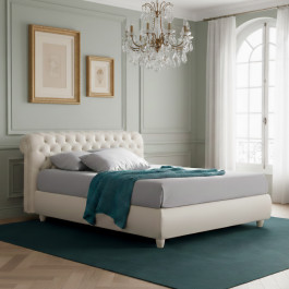 Letto Chester artigianale con contenitore