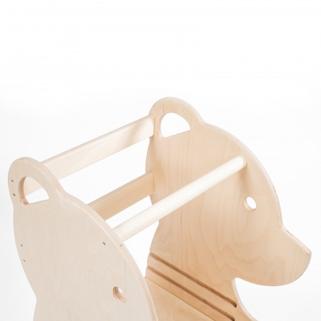Learning Tower Orsetto regolabile in legno di betulla