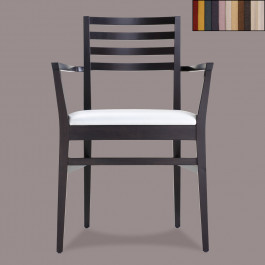 Tavolo moderno in vetro e legno, ambientato in salone