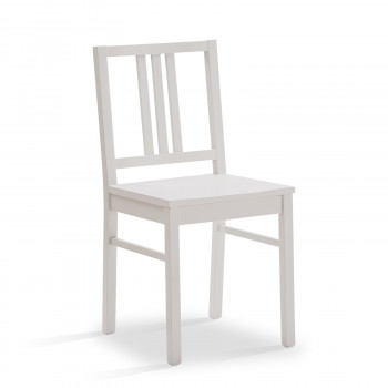 Sedia in legno moderna, dettaglio design minimalista