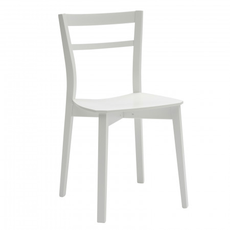 Sedia in legno moderna minimalista, design semplice