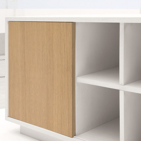 Credenza con struttura in rovere