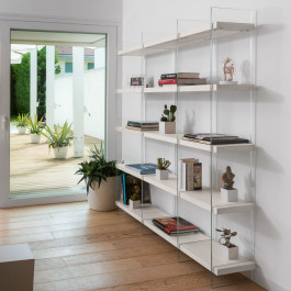 Composizione libreria 10 e 5 ripiani Composizione libreria 10 e 5 ripiani