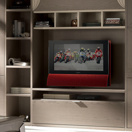 Componibile a spalla 7 ante 1 cassetto con TV
