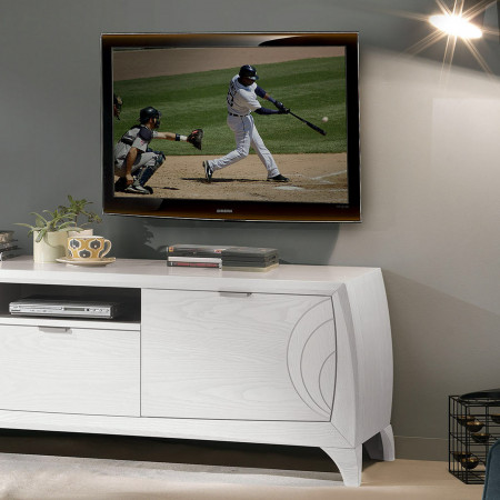 Base 3 cassetti con incisioni, dettaglio design moderno