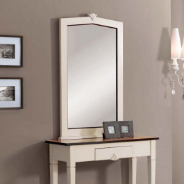 Specchiera contemporanea in legno