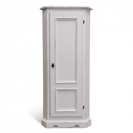 Angoliera shabby chic in legno con cornici