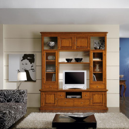 Parete in legno smontabile