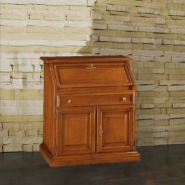 Bureau classico con 2 porte 1 ribalta