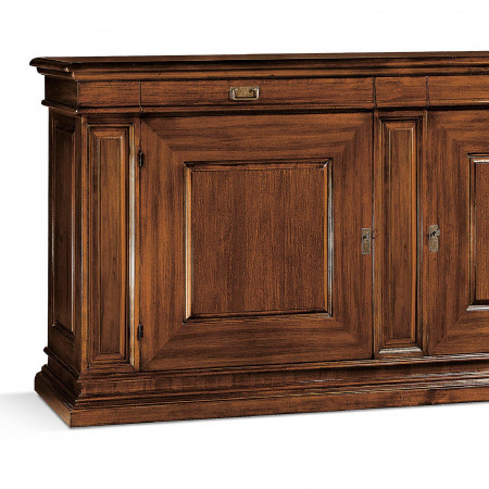 Credenza 2 ante bugnate e 2 cassetti