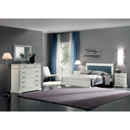 Comò 8 cassetti lui e lei in camera da letto moderna