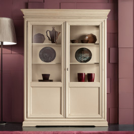 Sedia con 4 stecche imbottita legno faggio