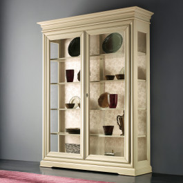Sedia con 4 stecche imbottita legno faggio