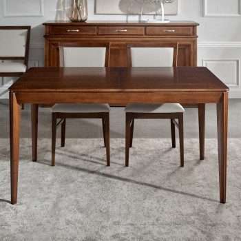 Tavolo elegante  in legno allungabile da 140x90 a 180x90