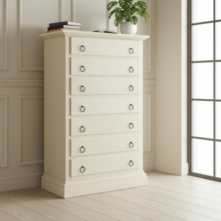 Cassettiera settimanale in legno con 7 cassetti