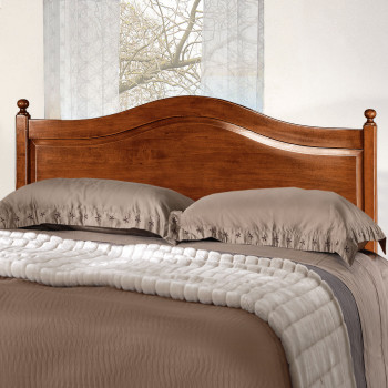 Solo testata letto a due piazze in legno massello