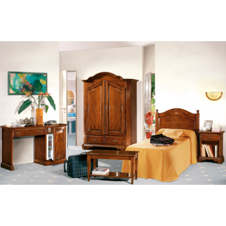 Scrittoio classico con porta frigo in legno massello