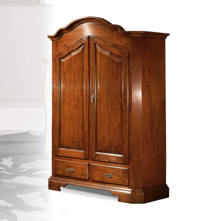 Camera classica con scrittoio porta frigo legno