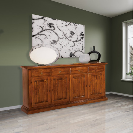 Credenza 4 ante 4 cassetti