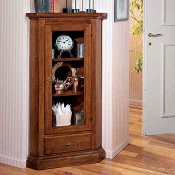 Angolo 1 porta 1 cassetto con dettagli eleganti