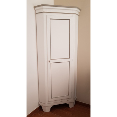 Cantonale in legno 1 anta, dettaglio struttura