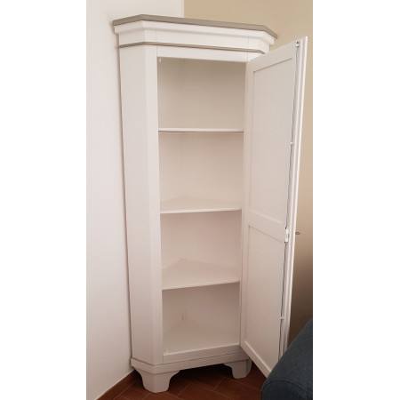 Cantonale in legno 1 anta con design classico