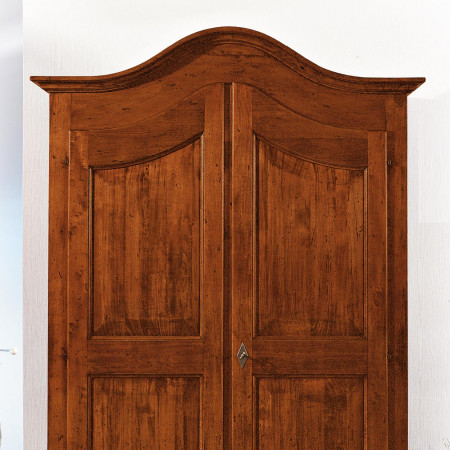Dettaglio ante armadio 2 porte in legno massello