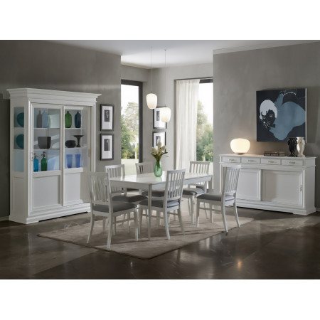 Arredo completo per sala da pranzo con ante scorrevoli