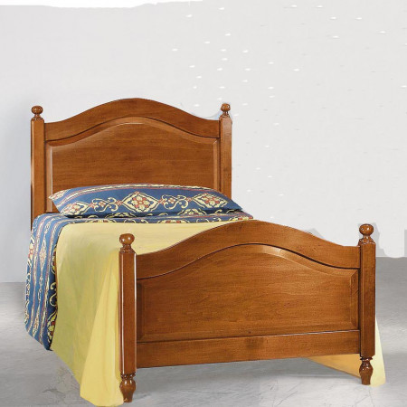 Letto singolo in legno della Camera classica da letto