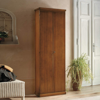 Armadietto guardaroba da ingresso in legno massello