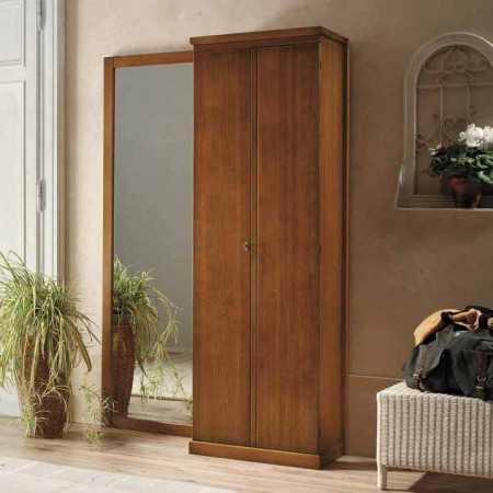 Mobile da ingresso con specchio t28, legno toulipier