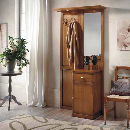 Mobile da ingresso con specchio t29 in legno