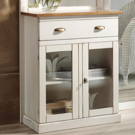 Mobile da ingresso con specchio t31, credenza dettaglio