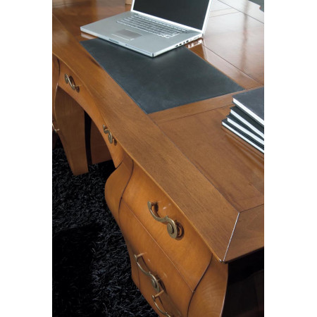 Libreria sagomati base con alzata, dettaglio elegante