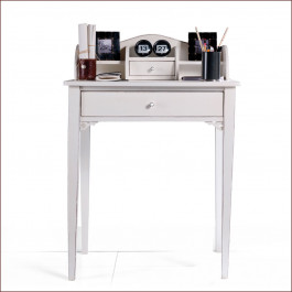Consolle country 1 cassetto e mensoline, dettaglio frontale