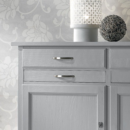 Credenza country 2 ante 4 cassetti dettaglio cassetti