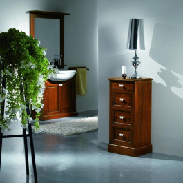 Cassettiera 4 cassetti per ambiente bagno Cassettiera 4 cassetti per ambiente bagno