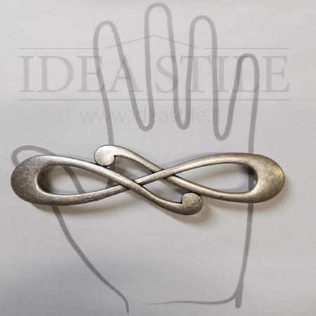Maniglia Nodo argento antico dettaglio design