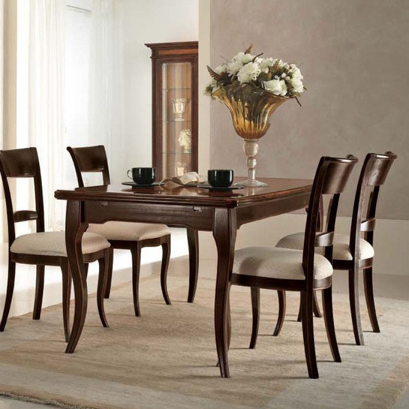 Tavolo Rettangolare Allungabile 170 250x90 Classico