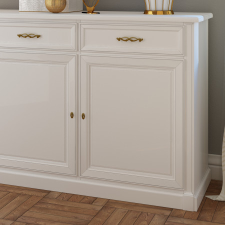 Credenza classica in legno su misura