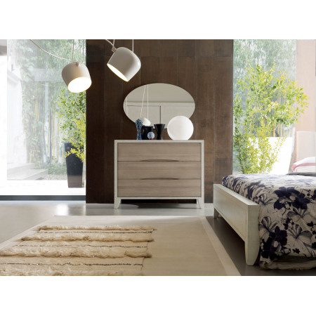 Cantiero New Age letto con testata imbottita