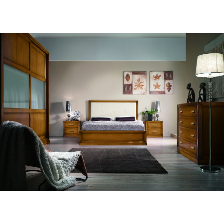 Letto 1 piazza mezza ecopelle con rete contenitore