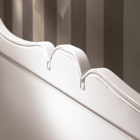 Letto 1 piazza e mezza sagomato in legno