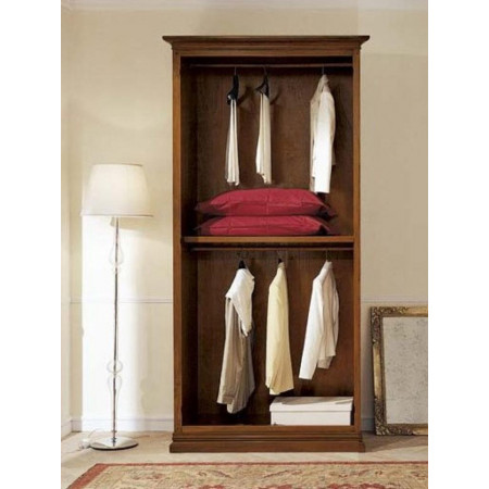 Interno armadio in legno 2 ante, bugne cm 220